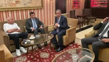 Sports min. meets with missions of soccer teams participating in Egyptian Super Cup in UAE