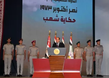 Sisi hails Oct. ’73 Victory as model of entire people, Armed Forces rallying together to defend nation