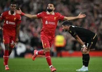 Slot first Liverpool boss to win 8 of 9 as Salah seals 2-0 victory over Bologna