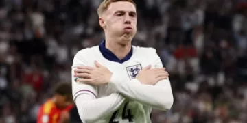 Cole Palmer crowned 2023-24 England men’s Player of the Year