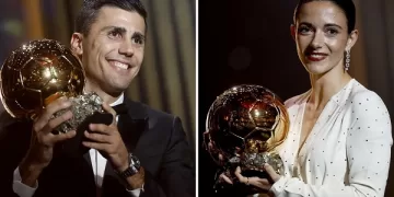 Rodri, Bonmati scoop Ballons d’Or awards