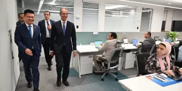 MCIT inaugurates Huawei’s new Cairo office 1 - Egyptian Gazette MCIT inaugurates Huawei’s new Cairo office