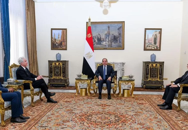 Sisi receives CIA chief 1 - Egyptian Gazette