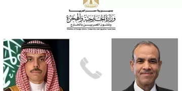 Egyptian, Saudi FMs discuss Israeli aggression in ME region 1 - Egyptian Gazette Egyptian, Saudi FMs discuss Israeli aggression in ME region