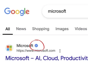 Google tests verified check marks in search results