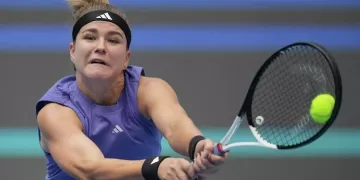 Muchova ends Sabalenka’s 15-match winning streak