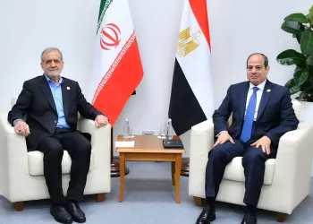 Sisi meets Iranian president on sidelines of BRICS summit in Russia