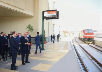 Sisi witnesses opening of Upper Egypt Railway Station