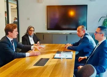 Investment min., meets with Euroclear group to discuss developments of its project in Egypt to produce green hydrogen