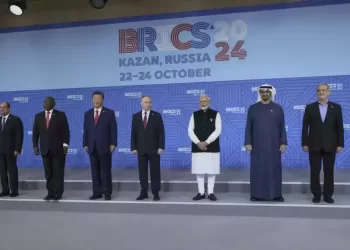 BRICS leaders pose for group photo ahead of Kazan summit inaugural session