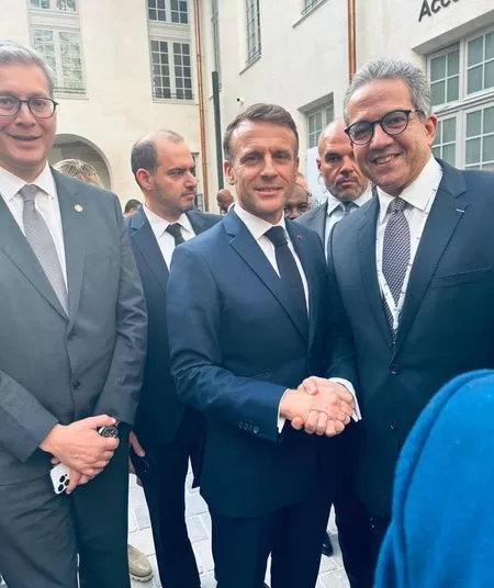 Egypt's nominee for UNESCO top post holds several meetings during Paris visit 1 - Egyptian Gazette