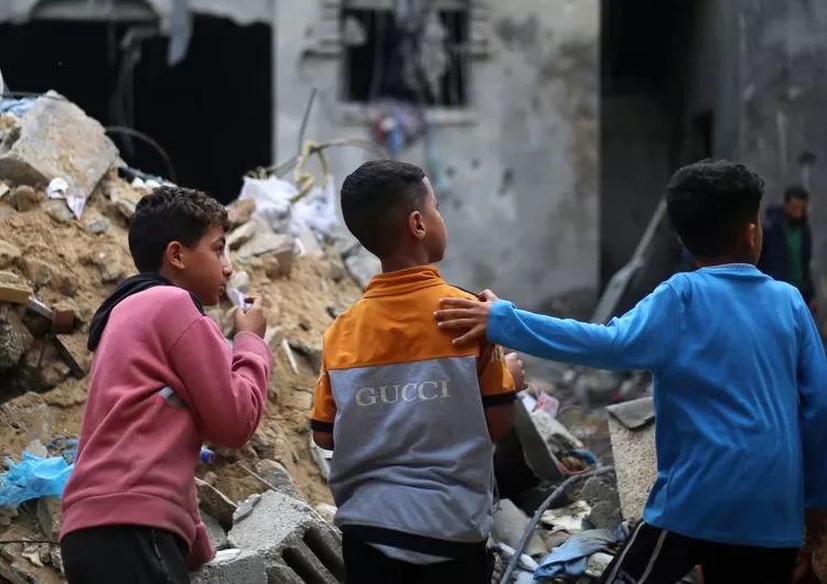 UNICEF says "Gaza is the true embodiment of hell on earth for the one million children" 1 - Egyptian Gazette