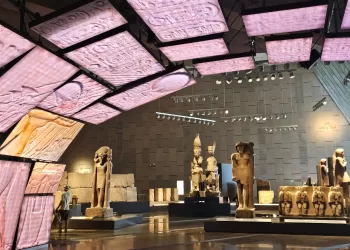 In photos: Trial run throws light on Grand Egyptian Museum’s hidden treasures