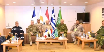 Chief-of-staff of Armed Forces witnesses main phase of MEDUSA-13 in Greece