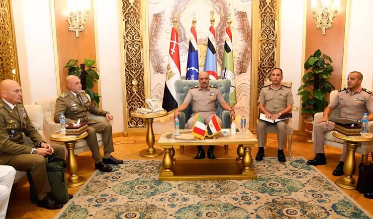 Egypt, Italy to strengthen military co-operation 1 - Egyptian Gazette