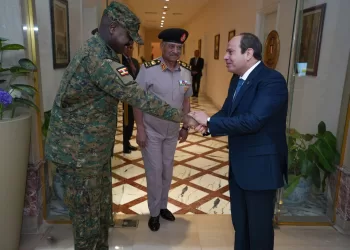 Sisi receives Uganda’s Chief of Defense Forces
