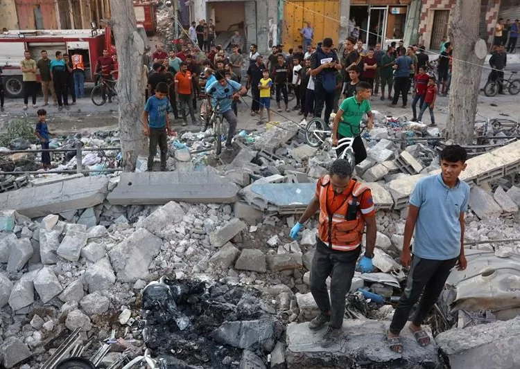 12 Palestinians killed in Israeli raids targeting Shuja’iyya neighborhood, Nuseirat camp in Gaza 1 - Egyptian Gazette