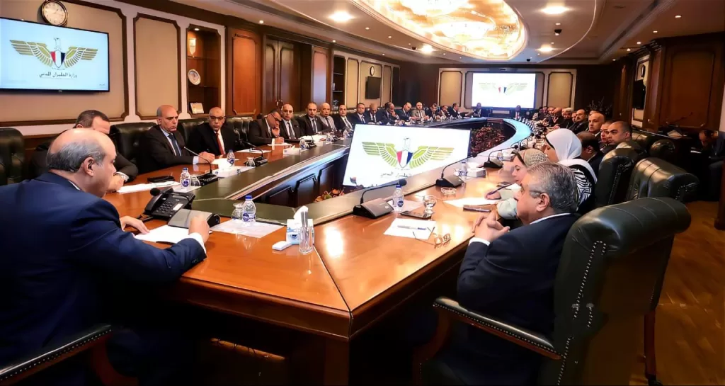 Civil aviation minister emphasises passenger satisfaction, operational preparedness 6 - Egyptian Gazette Civil aviation minister emphasises passenger satisfaction, operational preparedness 5 - Egyptian Gazette