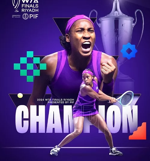 WTA Finals: Gauff clinches title 1 - Egyptian Gazette