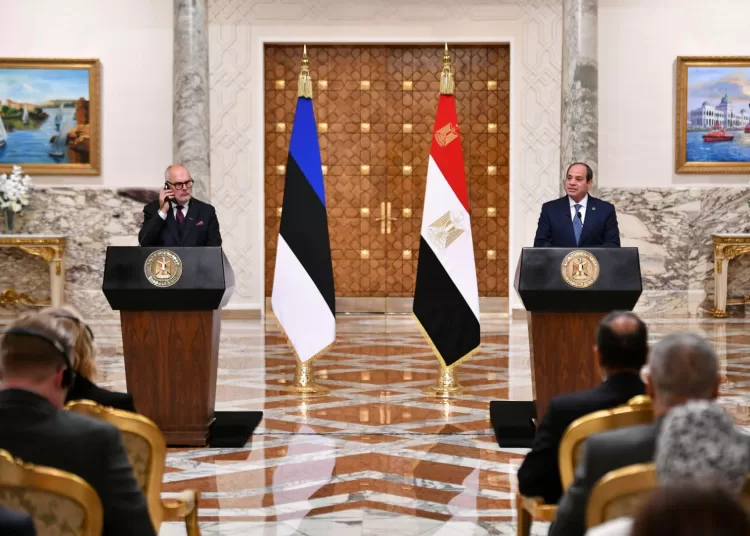 Sisi underscores importance of boosting joint action with Estonia 1 - Egyptian Gazette
