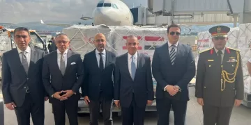 FM says in Beirut to deliver aid, message of support from Sisi