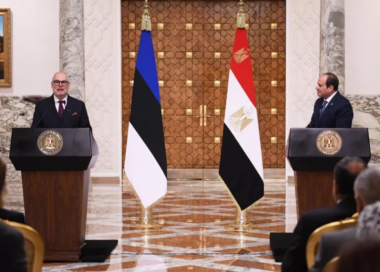 Estonian president says keen on boosting co-operation with Egypt 2 - Egyptian Gazette Estonian president says keen on boosting co-operation with Egypt 1 - Egyptian Gazette
