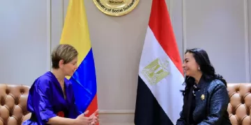 Solidarity min. receives First Lady of Colombia
