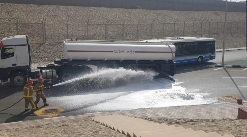 Cairo airport conducts environmental emergency drill Aviation 3 - Egyptian Gazette