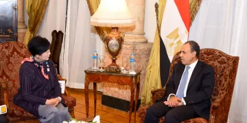 FM commends distinguished ties between Egypt, Japan
