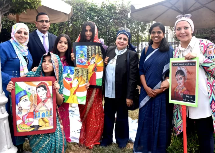 28th edition of ‘Glimpses of India’ painting competition in Egypt 1 - Egyptian Gazette