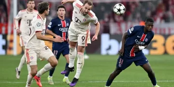 Battling Bayern edge 10-man PSG 1-0 thanks to Kim strike
