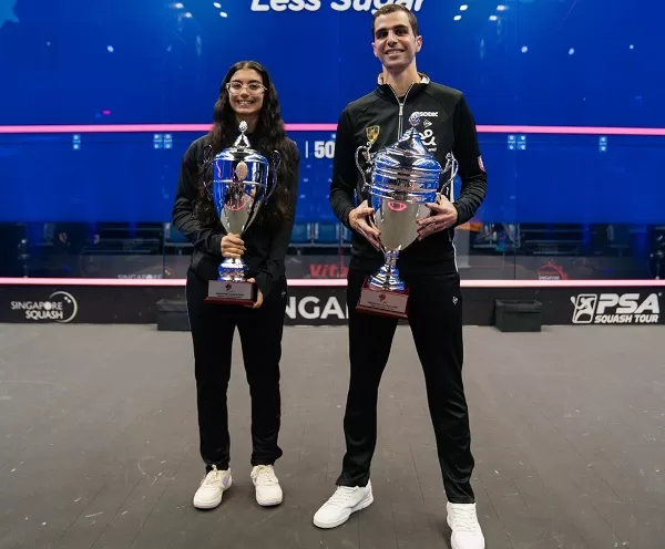 Egyptian duo lifts Singapore titles 2 - Egyptian Gazette