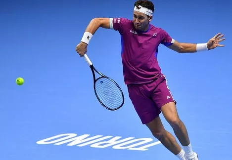 Ruud rockets past Alcaraz at ATP Finals 1 - Egyptian Gazette Casper Ruud