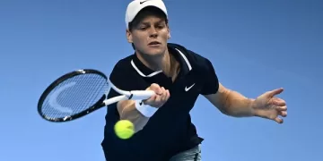 Sinner makes history in Turin