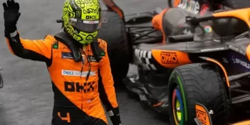 Norris on pole for Qatar sprint