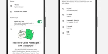 WhatsApp unveils voice message transcripts