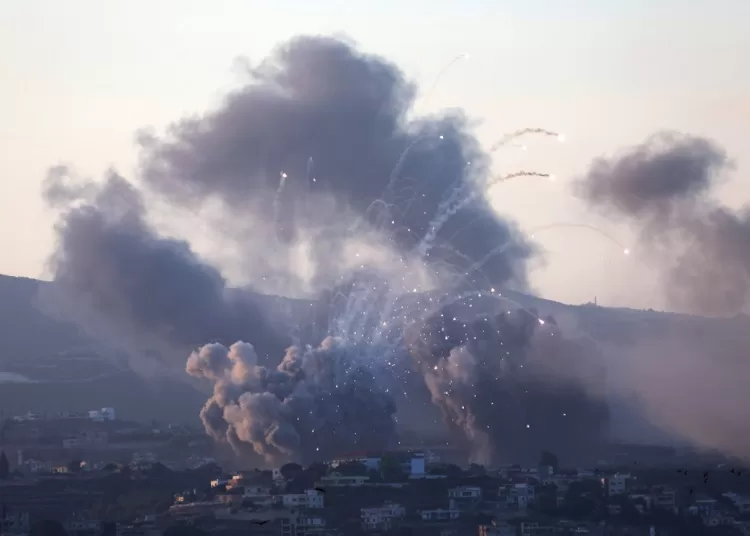 Israeli warplanes strike towns in southern Lebanon; Hezbollah hits Shraga base 1 - Egyptian Gazette