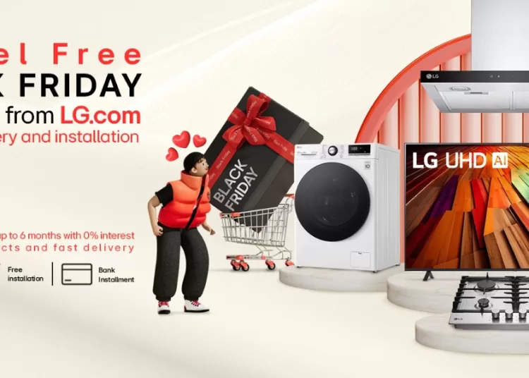 LG Egypt announces exclusive Black Friday offers on LG.COM 1 - Egyptian Gazette