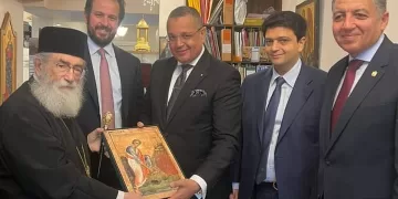 South Sinai Governor meets Bishop of St. Catherine monastery, highlights efforts to transform the City into a global tourist destination
