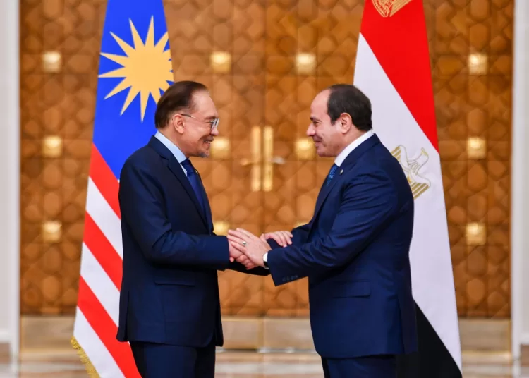 Sisi receives Malaysian PM 1 - Egyptian Gazette