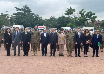 FM lauds Egyptian police battalion in DRC