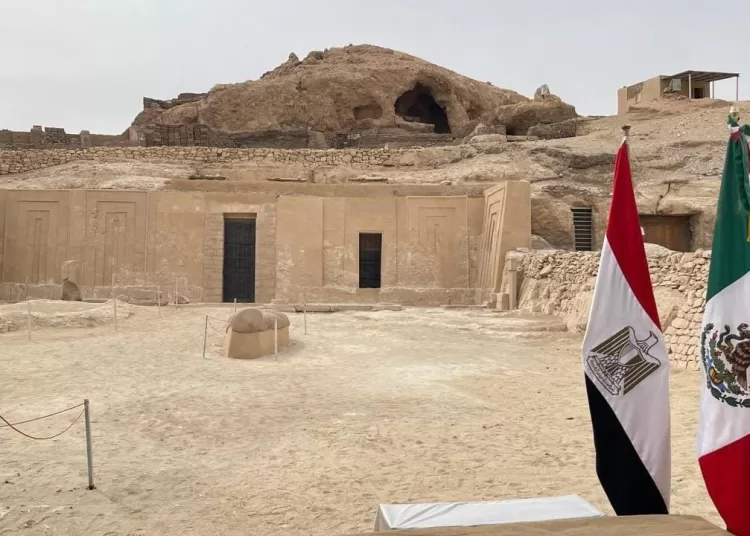 Mexican mission brings Theban Tomb 39 back to life in Luxor 1 - Egyptian Gazette