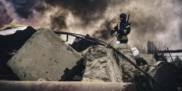 Russia launches first missile attack on Kyiv in months as North Korean troops fight Ukraine in Kursk