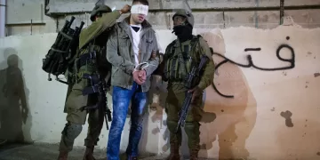 12 Palestinians arrested by Israeli forces in West Bank