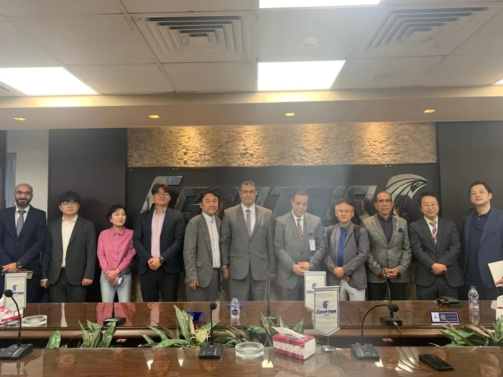 Korean delegation visits EgyptAir cargo complex to support nuclear energy project 3 - Egyptian Gazette