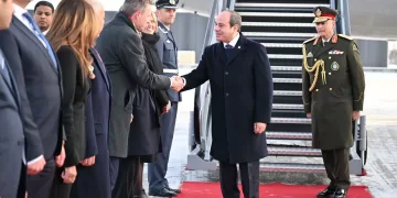 President Sisi arrives in Oslo as part of European tour 1 - Egyptian Gazette President Sisi arrives in Oslo as part of European tour