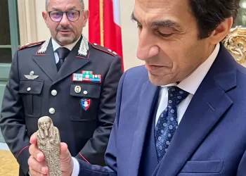 Egypt restores smuggled ancient artifacts with Italian co-operation