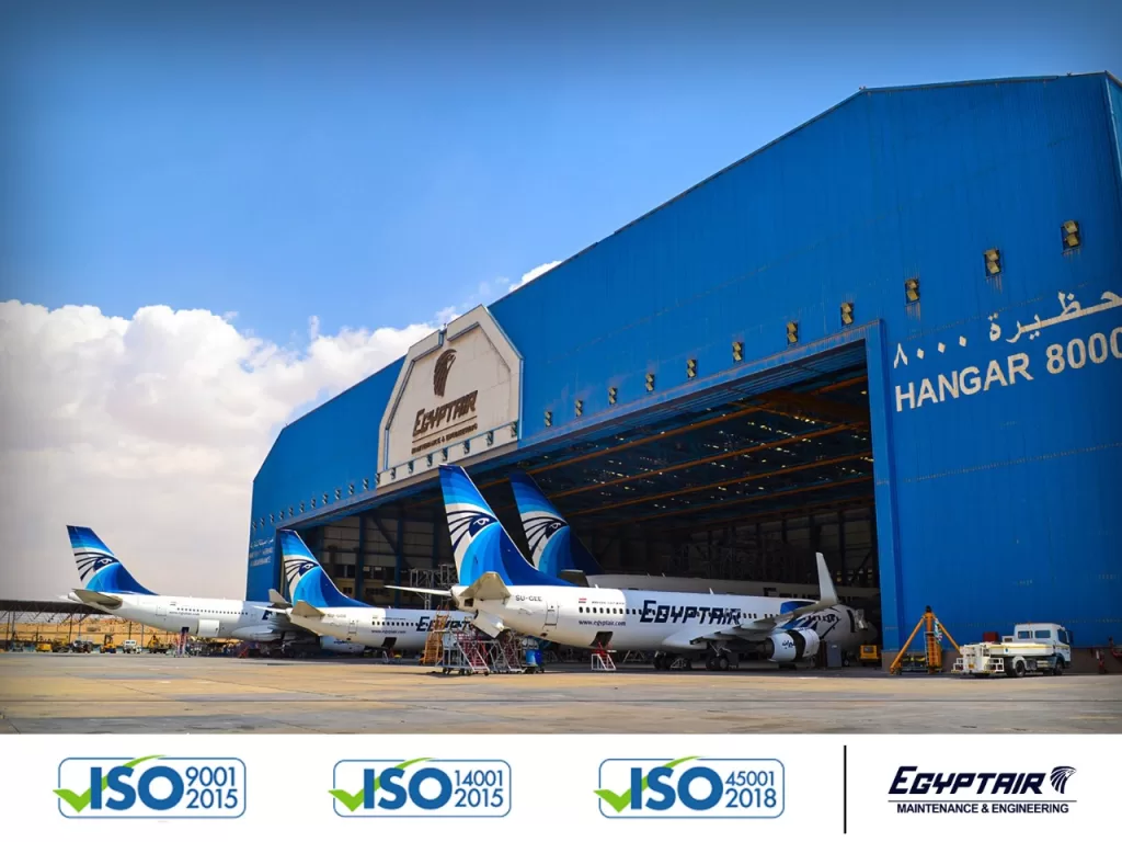 EgyptAir Maintenance secures ISO recertification 3 - Egyptian Gazette