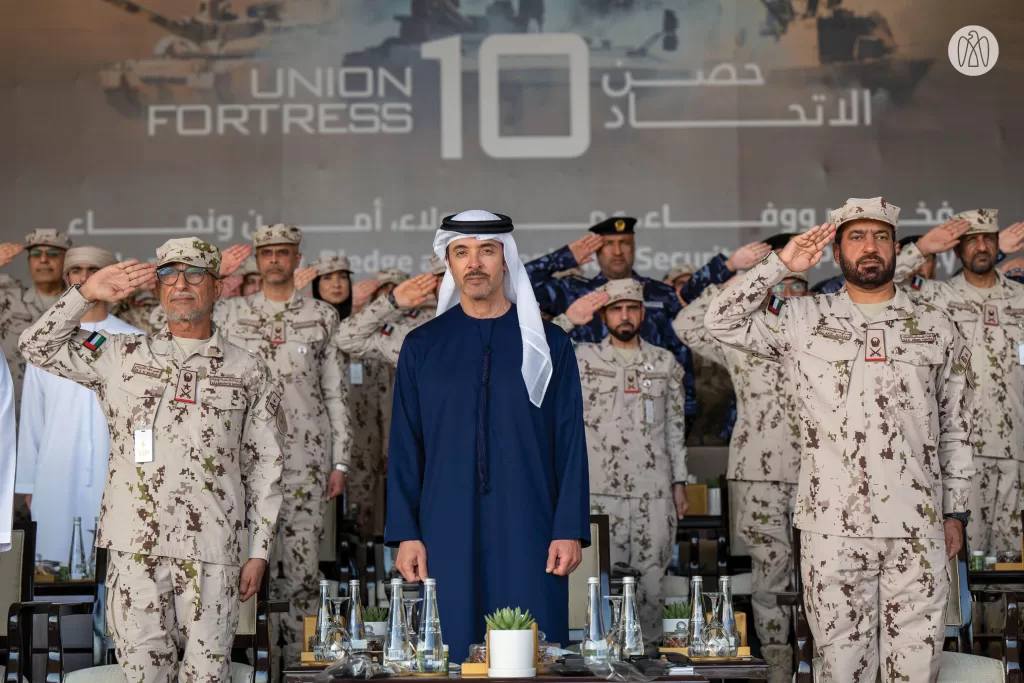 Hazza bin Zayed attends union fortress 10 military parade in Al Ain 3 - Egyptian Gazette