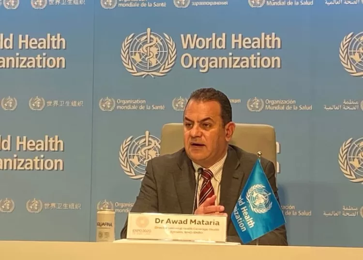 WHO: Egypt achieved milestone in universal health coverage at Arab, int'l levels 1 - Egyptian Gazette
